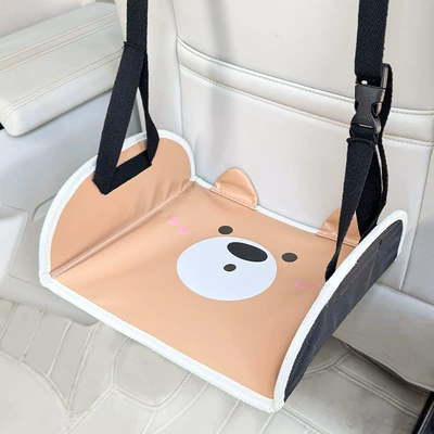 Car Kidsren's Footrest, Car Seat, Rear Support Footrest, In-Car Rest Footrest, Travel Essentials (Other Automotive Interior Supplies) - little-brown-bear-childrens-foot-rest