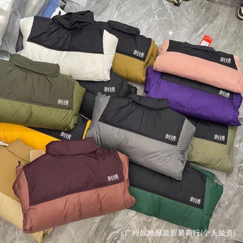 Pure original American version 1996 High version cotton-padded clothes 700 canopy Waterproof warm men's and women's windproof cold-proof bread coat couple's coat