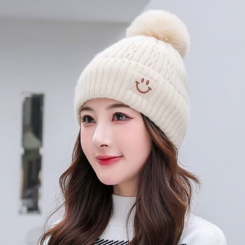 웃는 얼굴 - 베이지