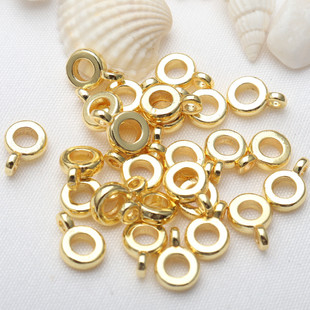 18K����ɫ�A�ε������h �����С����diy�Ʒ����AȦ����