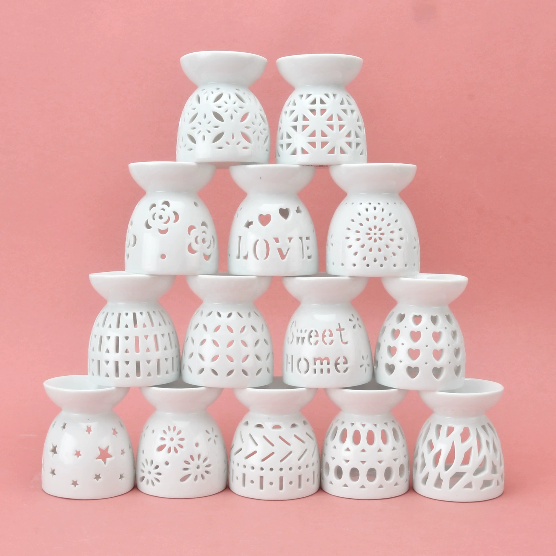 Керамическая печь для благовоний лампа для благовоний для духовых масляных печей в европейском стиле полые свечи для трансграничных горячих продаж креативный скандинавский дом