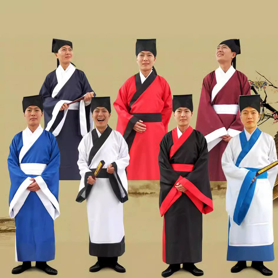 Древний костюм Ученый Xiucai Одежда Мужской династии Тан и Сун Одежда Чайлде Цзяннань Талант Ханьфу Фотография Фильм и телевизионный костюм Костюм для выступлений