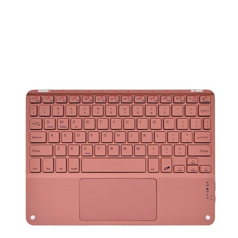 BluetoothキーボードはiPad、携帯電話、タブレットに適しています。マジックコントロール、磁気吸着、静音、オフィス、充電、カラフルなタッチパッド、ワイヤレスキーボードです。|undefined