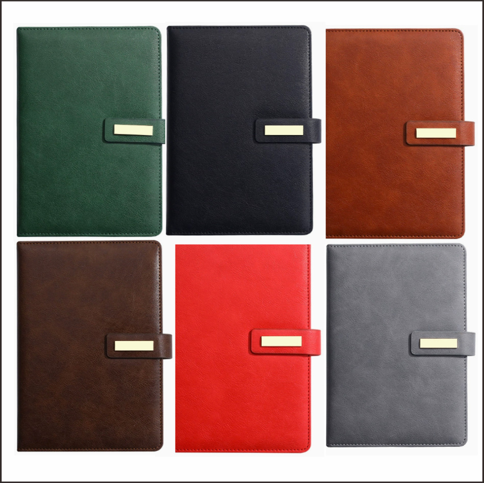 Cuaderno de negocios transfronterizos caja de regalo personalizada logotipo impresible hoja de papel cuaderno de notas notas de reunión