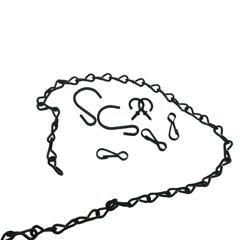 Электрофорез Черная 8-символьная цепь с крючком S-крюком