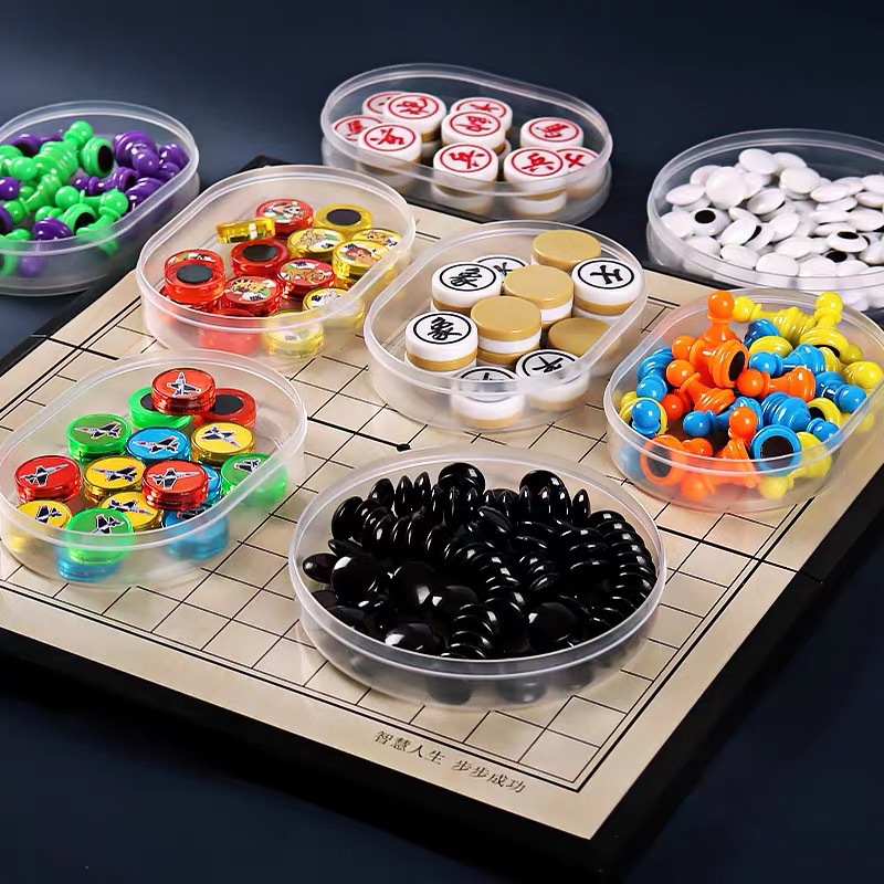 Damas magnéticas gobang volando ajedrez animal Ajedrez juego de ajedrez niños padre-hijo tablero plegable juguetes educativos