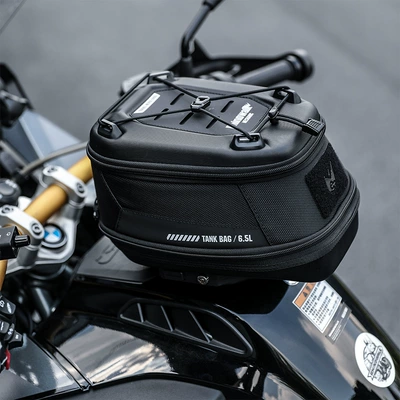 Rhinowalk Motorcycle Fuel Tank Bag Magnetic Quick Release Anti-Theft Adjustable Front and Rear Motorcycle Rider Bag