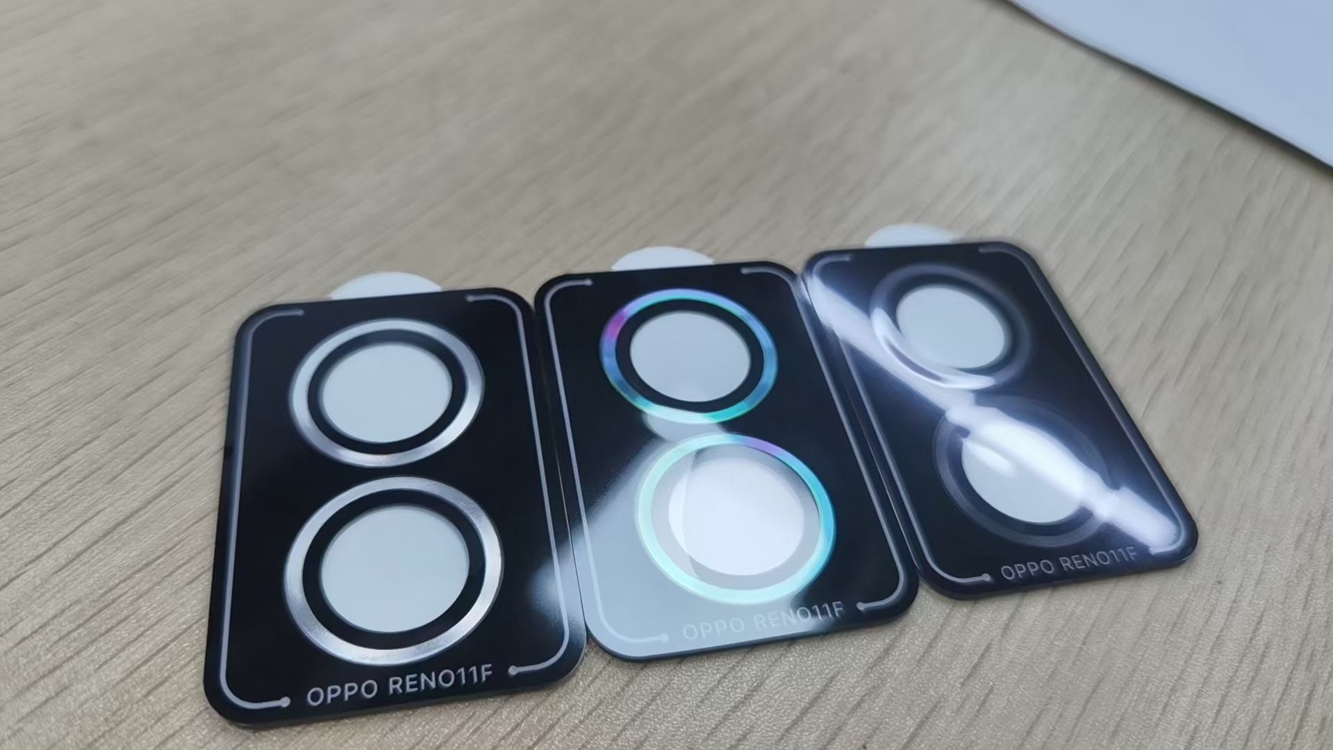 Aplicable a la película de lente de teléfono móvil OPPO Reno11F, cámara trasera con película protectora de vidrio de alta definición de segundo posicionamiento