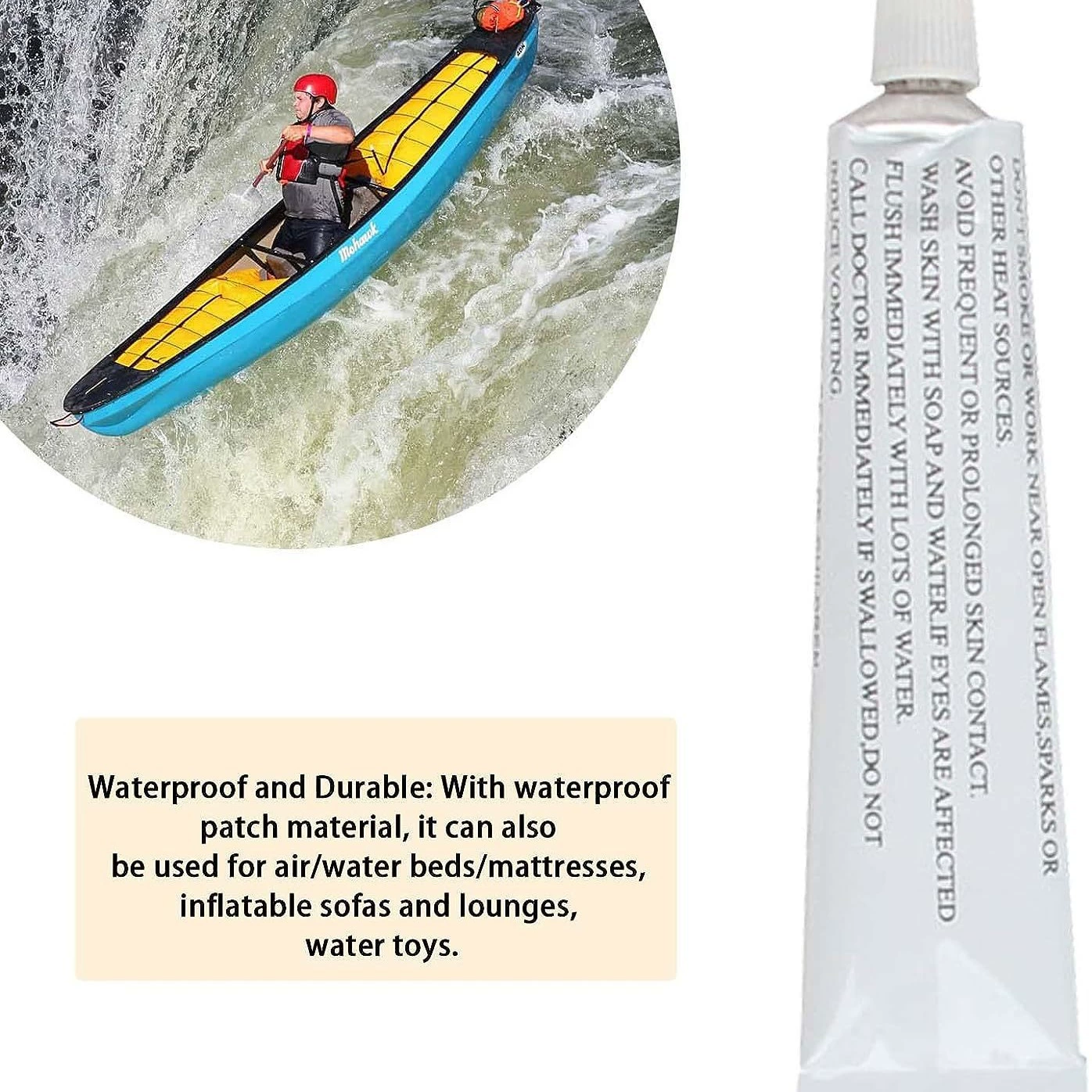 Glue PVC, 2 pieces