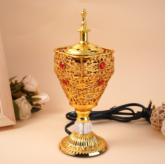 Electric incense burner Middle East Saudi Arabia Southeast Asia Arabia Metal Plug-in Aromatherapy Furnace