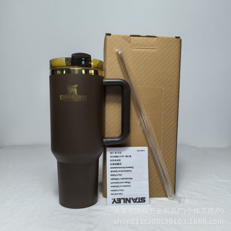 【随行不洒】STANLEY不锈钢真空吸管杯水杯大头保温杯冰覇杯防漏|undefined