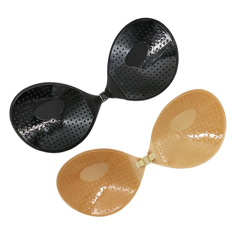 Невидимые вкладыши для бюстгальтера, отдельные утолщенные вкладыши для пуш-ап, дышащие круглые удобные бесшовные невидимые вкладыши для бюстгальтера без бретелек.