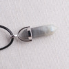 Organic pendant, natural water, crystal, bullet, necklace, European style