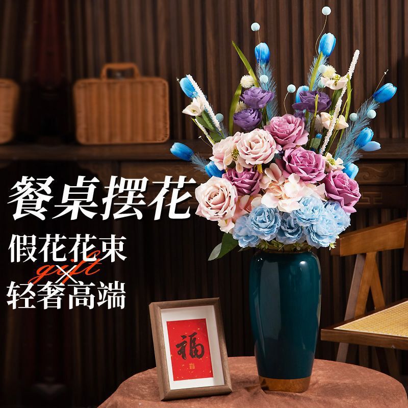 フレンチチューリップひまわり造花保湿造花装飾写真小道具手持ち花|undefined