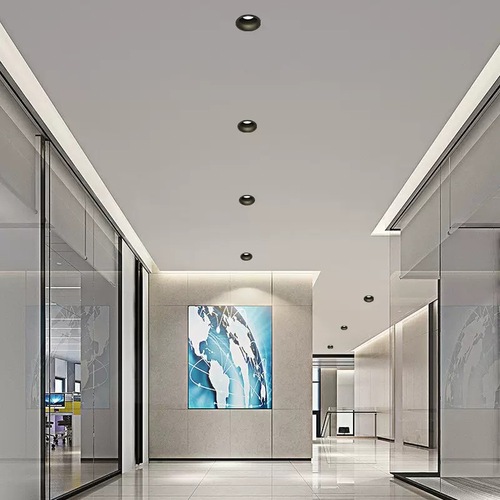 Deep anti-glare TV wall spotlight COB embedded spotlight for home living room 4000k no main light small hill eye care