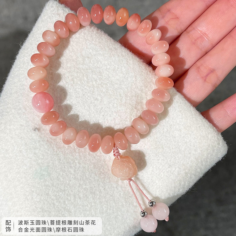 여유로운 꽃 운율 [단일 원]