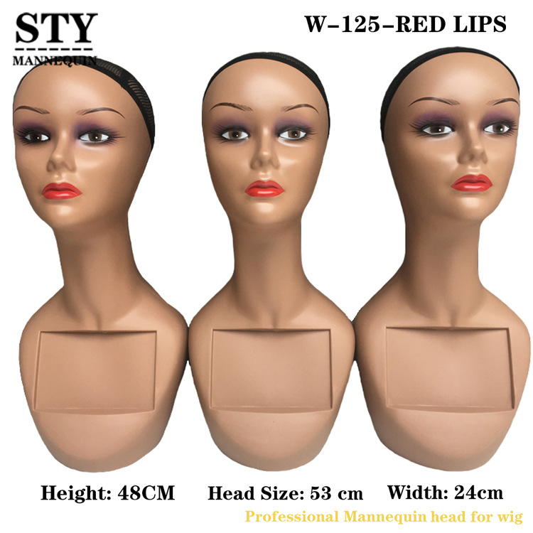 STY head model dummy head female mannequ...