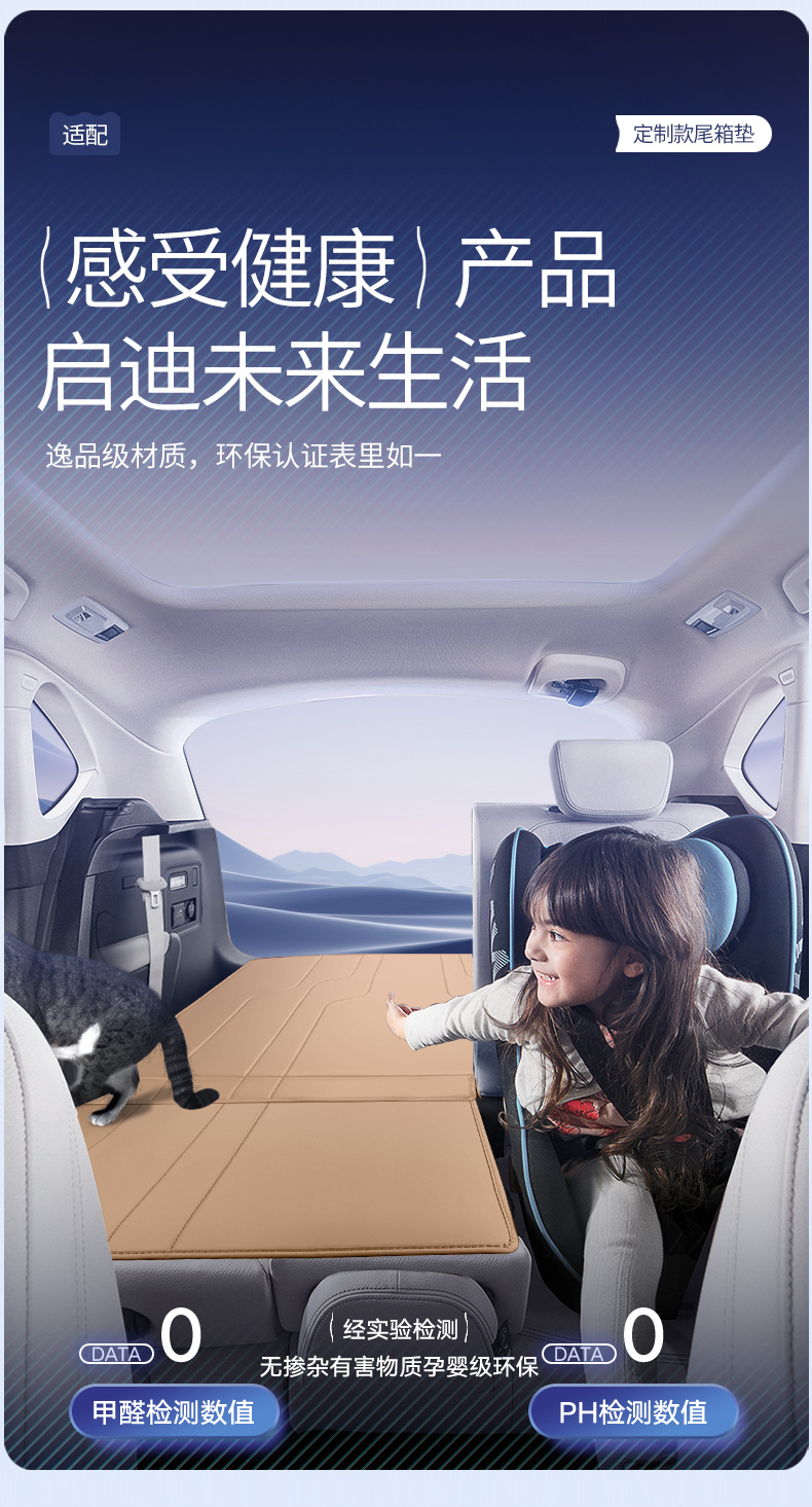 Suitable for 25 models of Starship 7, fully enclosed trunk mat, specially designed for Starship 7emi modification
