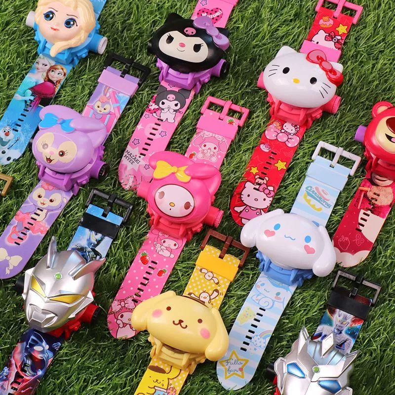 Sanrio, детские часы для принцессы для сада, игрушка для мальчиков и девочек, подарок на день рождения