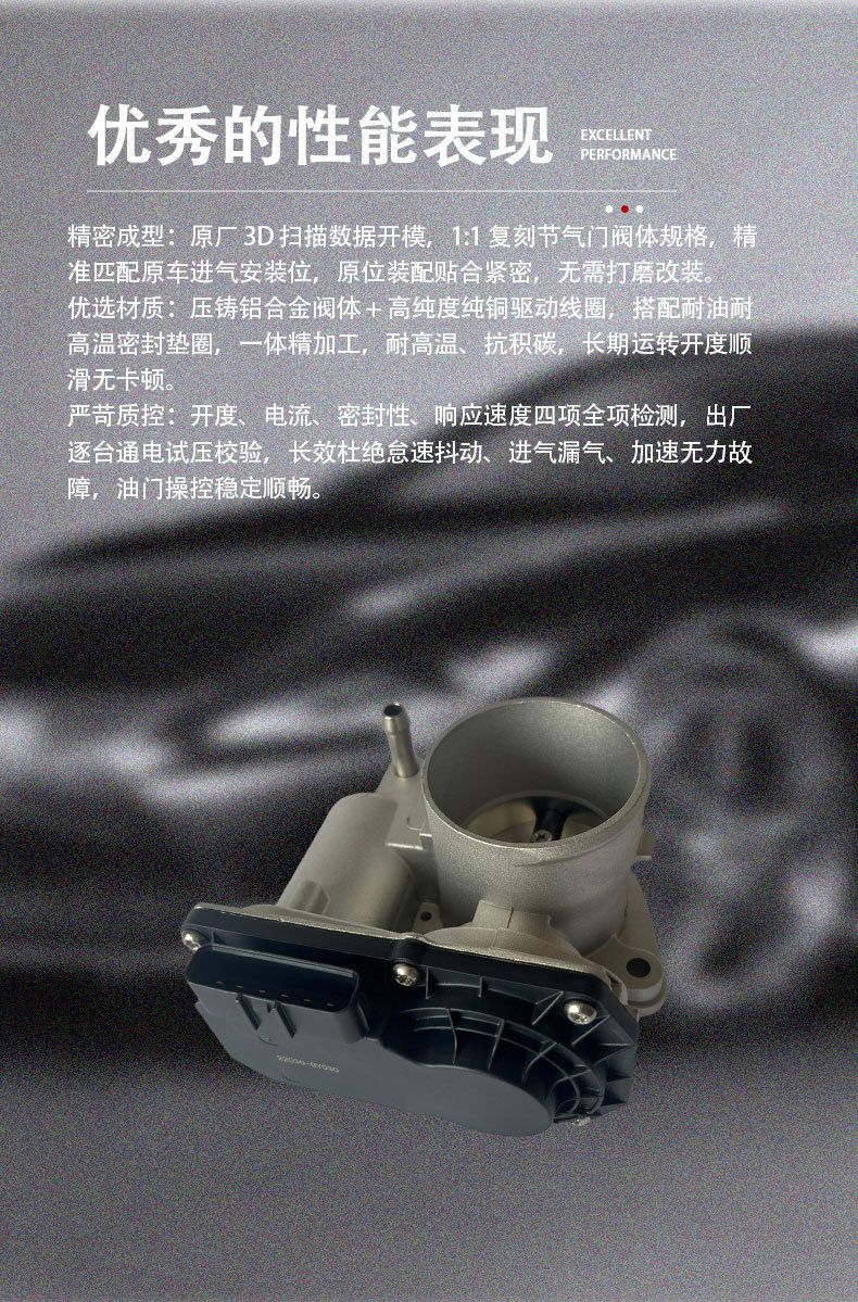 22030-0Y030 Elephant Dxqp Electronic Throttle Assembly Is Suitable for Toyota Vios Model 14