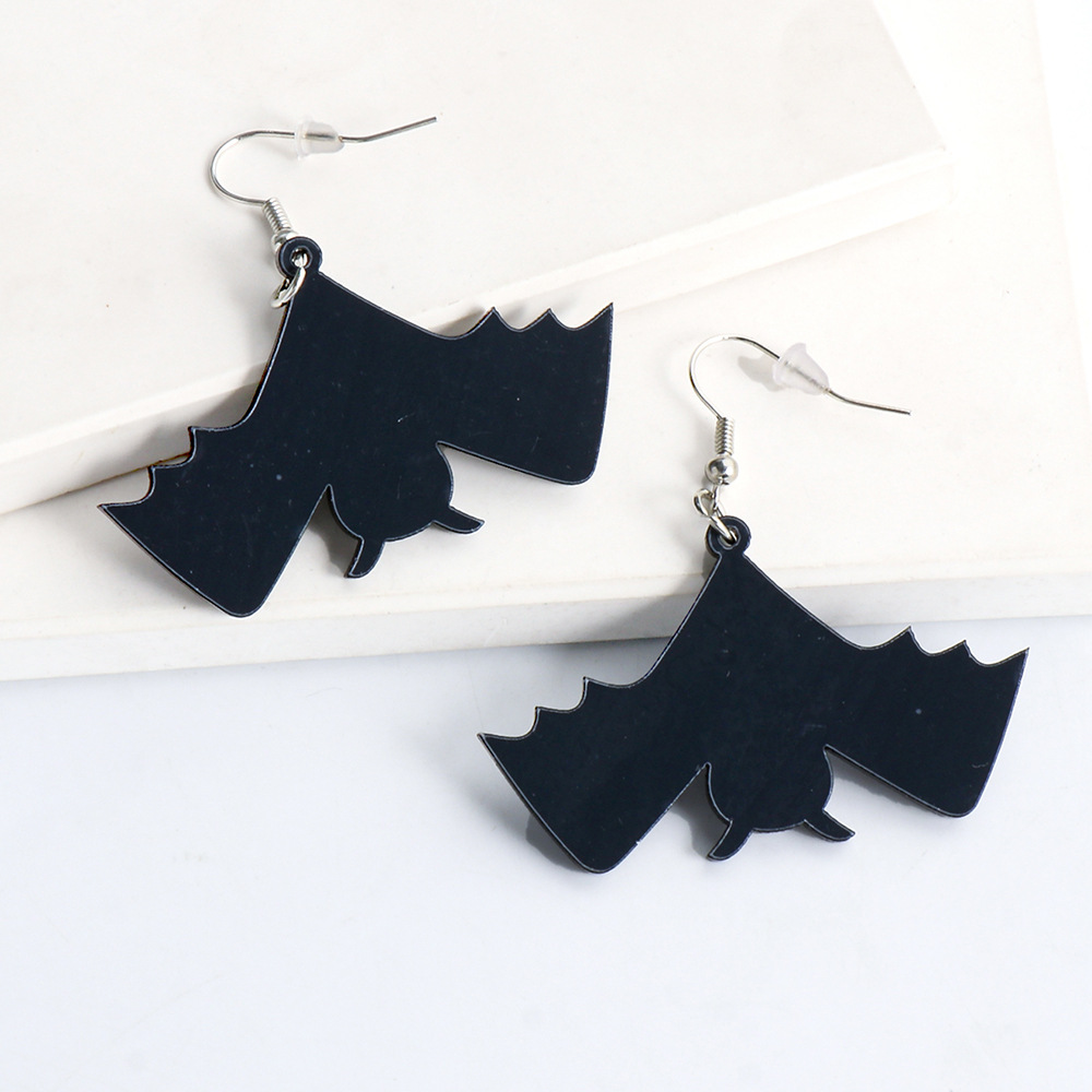 Halloween Geometric Resin Earrings Wholesale Jewelry Nihaojewelry display picture 2