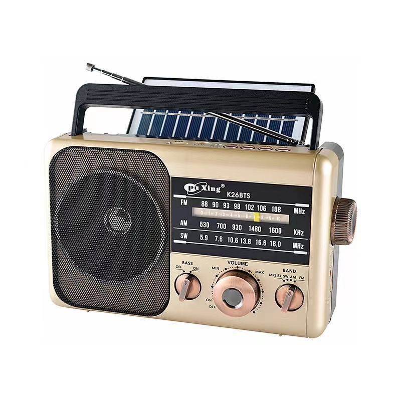 Nuevo 2025 nuevo retro radio recargable multibanda Bluetooth para personas mayores subwoofer de alto volumen