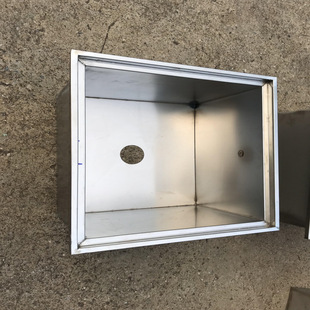 Stainless steel underground installation box, underground concealed 304 material mop pool for washing in public places