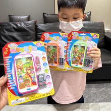 儿童触屏手机 音乐发光讲故事早教智能手机念三字经启蒙益智玩具