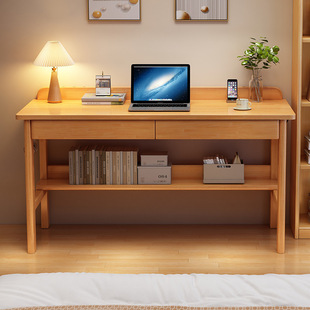 Scandinavian Ins Style Solid Wood Desk Simple Home Primary and Secondary School Students Learning Writing Desk Bedroom Desktop Computer Table
