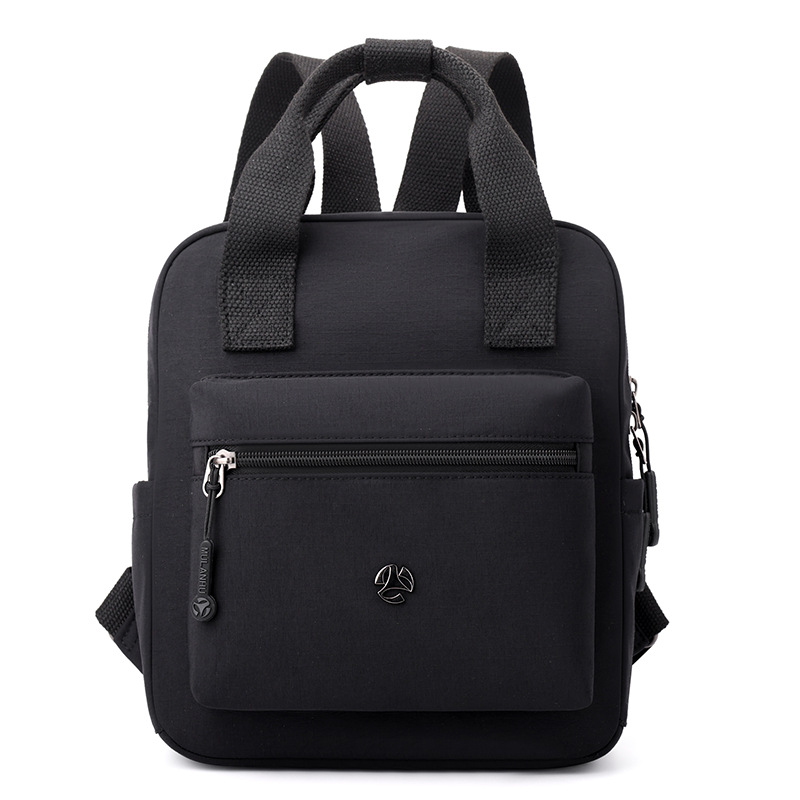 2025 primavera y verano nuevas señoras moda tendencia mochila mochila simple de gran capacidad bolso de viaje al aire libre