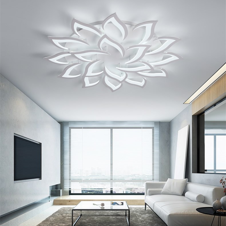 Sala de estar LED transfronteriza moderna y minimalista sala de estar cálida personalidad creativa lámpara de dormitorio principal
