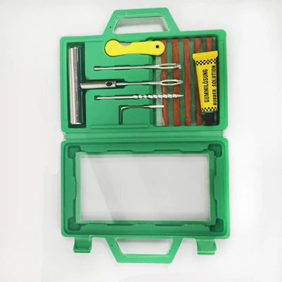 Repair kit Vacuum Tire Motorcycle Electric Vehicle - green-box-tire-repair-kit