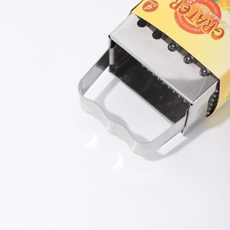 acero inoxidable multifuncional cuadrangular planador doméstico planador de verduras multifuncional planador de verduras con mano planador de seda