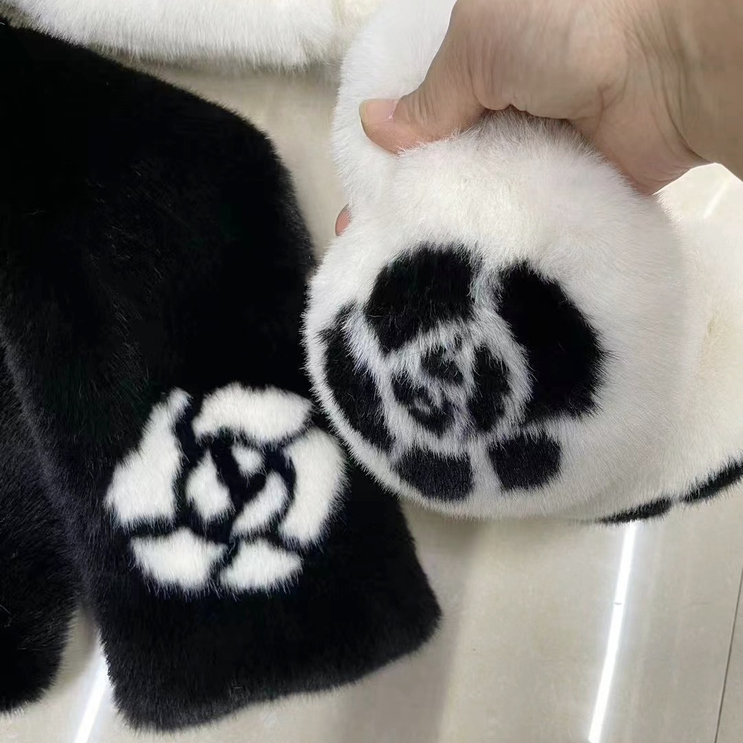 Juego de Bufanda y Orejeras Térmicas de Peluche para Invierno