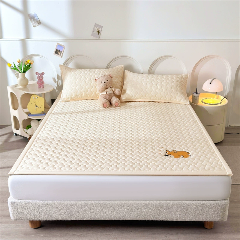Mattress for bed, with embroidery, increased thickness
