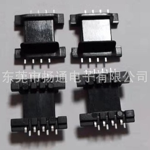 FEY12.8 High Frequency Transformer Skeleton FEY12.8 Skeleton Patch 4 4 Pin Transformer Coil Skeleton
