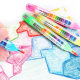 Cross Border 20 Color Painting Crayon Children's DIY Colored Pen suit Art Graffiti Creative Rainbow Crayon Coloring Brush