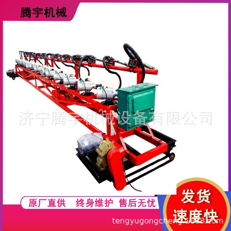 厂家批发6米混凝土排式振捣梁 道路水泥振动铺路机