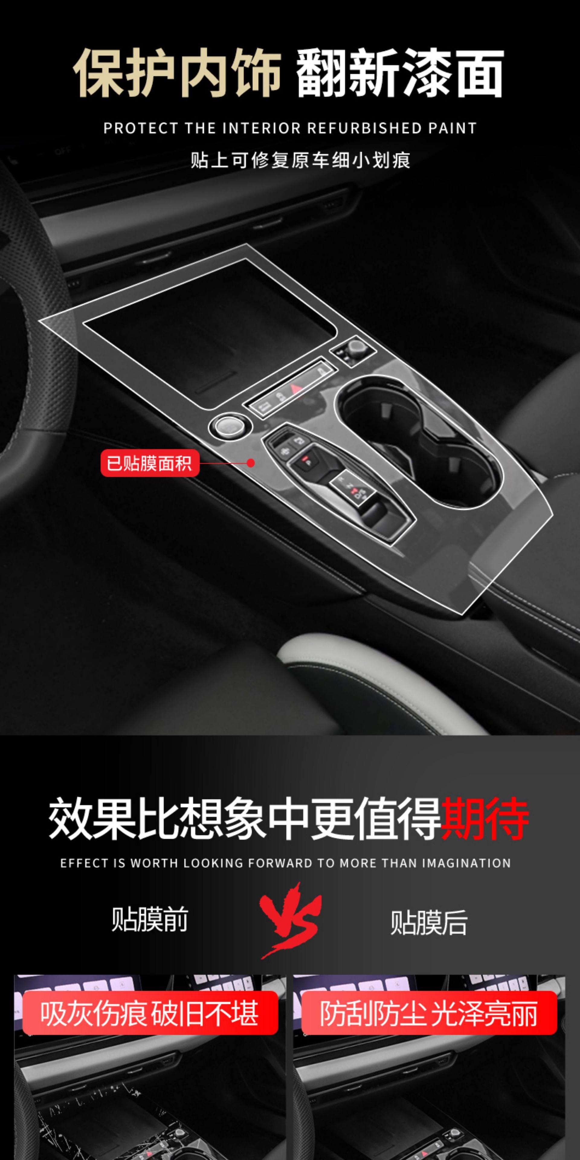 Saic Faw Audi A5/A5L Screen Film, Central Control Protection, Interior Sticker Film, Accessories, and Complete Collection of Car Interior Decoration Products