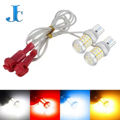 Motorcycle highlight T10 width light two-color turn signal T15 2016 42smd W5W tail bulb running light