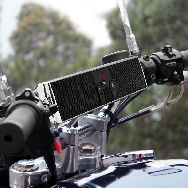 オートバイオーディオサブウーファー MP3 Bluetooth 電気自動車防水サイクリングオーディオスピーカー修正された大音量|undefined