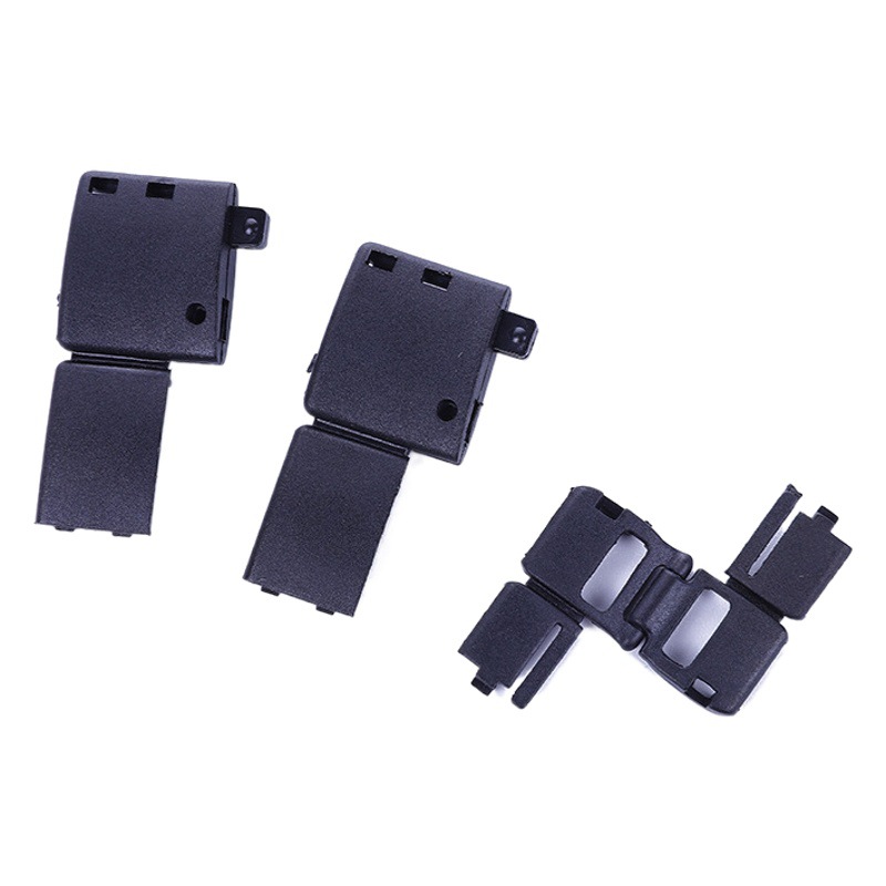 Factory direct in stock supply tag accessories handbag accessories safety buckle pair pull buckle rope buckle plastic tail clip buckle