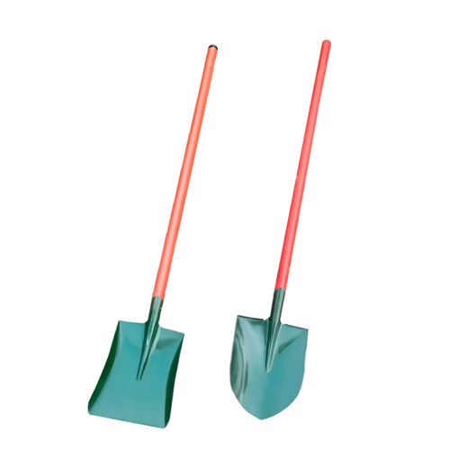Manufacturer manganese steel shovel fire protection thickened large pointed flood control and disaster relief shovel outdoor flat head shovel military shovel