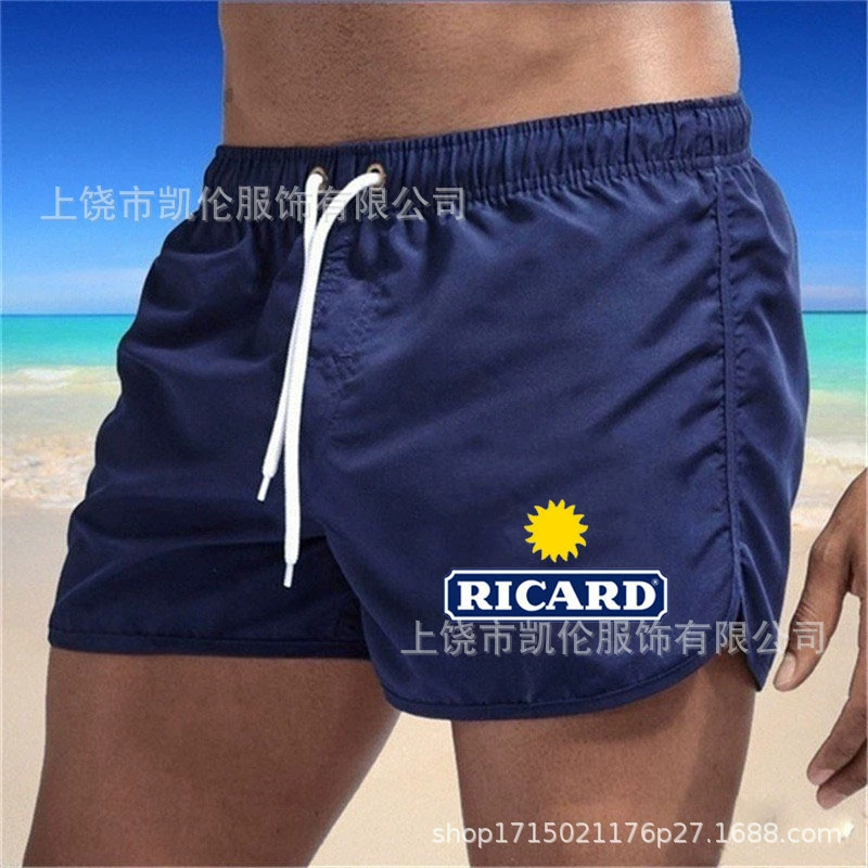 Модные пляжные многоцветные летние шорты, спортивные брюки, AliExpress, полиэстер