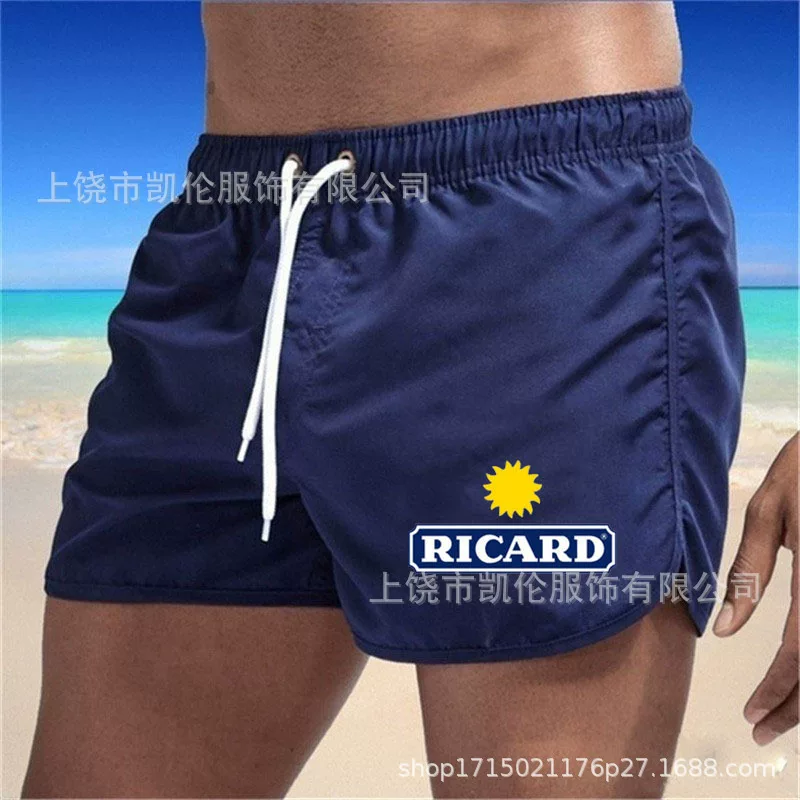 Модные пляжные многоцветные летние шорты, спортивные брюки, AliExpress, полиэстер