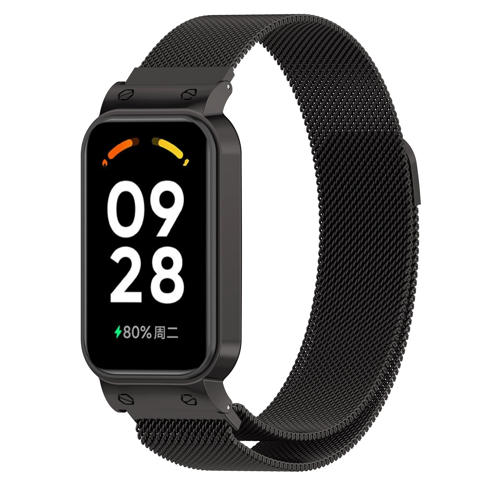 Подходит для Redmi Bracelet 2, металлический корпус (чехол) для Redmi Band2, совместим с ремешком 18 мм, оптовая поставка