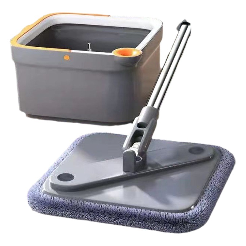 Fregona de separación de suciedad limpia fregona sin manos fregona de secado rápido húmeda y seca de doble uso fregona perezosa limpieza doméstica práctica