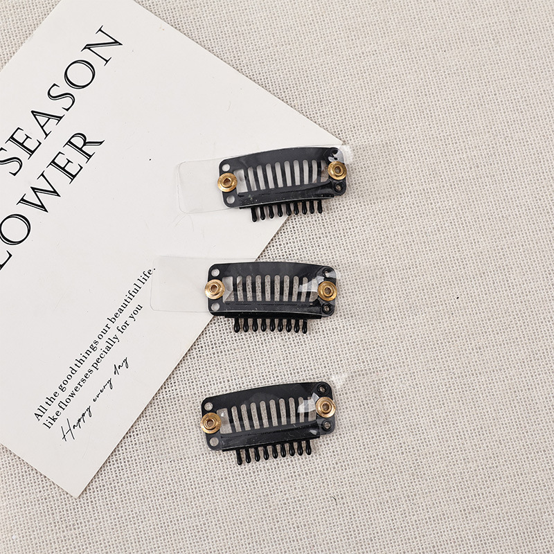 Cross-Border Wig Clips with Adhesive Bb Clips, Wig Hairpiece Adhesive Clips, Fixed Adhesive Clips, Wig Clips Wholesale Cross-Border Wig Clips with Adhesive Bb Clips, Wig Hairpiece Adhesive Clips, Fixed Adhesive Clips, Wig Clips Wholesale