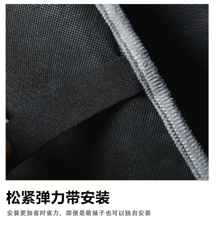 Foreign Trade Cross-Border Single down Car Seat Cushion Thickened and Warm Winter Car Supplies Amazon Aliexpress Supply