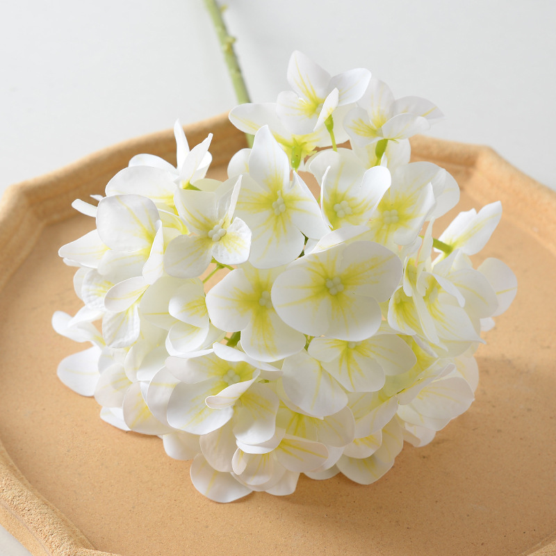 Material de flores de simulación de boda blanca, techo de salón de bodas, flores falsas, escenario, hilera de flores, guía de carretera, arreglo floral, cuidado de flores decorativas